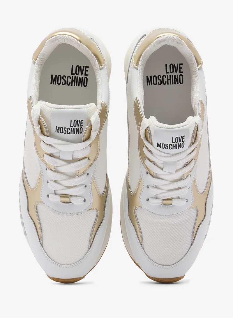 Love Moschino  Daily Running Low-Top Sneakers for Women | Best Price UAE